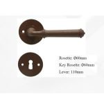 Πόμολο Ιταλίας Σφυριλατο με ροζετα Νο 232