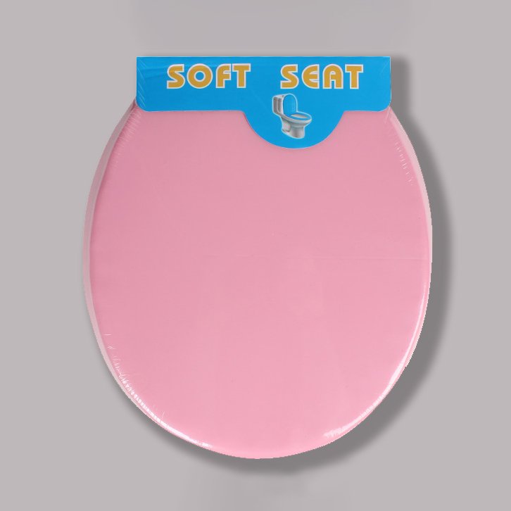 1-1 ΚΑΠΑΚΙ WC SOFT TAPALAG 12 36(φ)x40(μ) ΡΟΖ - Image 1