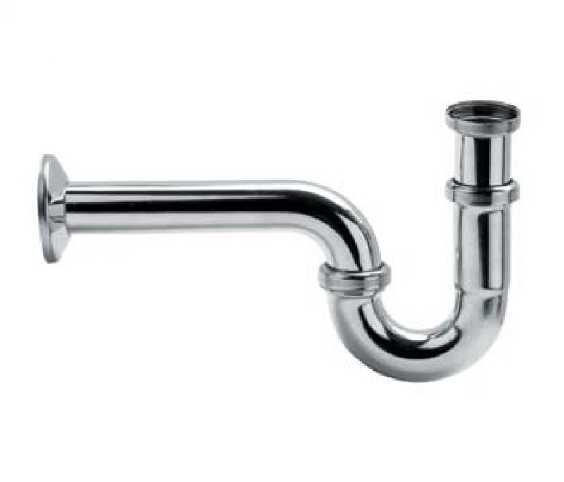 10-0611 ΣΙΦΩΝΙ ΠΙΠΑΣ VIEGA ΧΡΩΜΕ. - Image 1