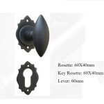 Πόμολο Ιταλίας Σφυριλατο με ροζετα Νο 252