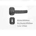 Πόμολο Ιταλίας Σφυριλατο με ροζετα Νο 259