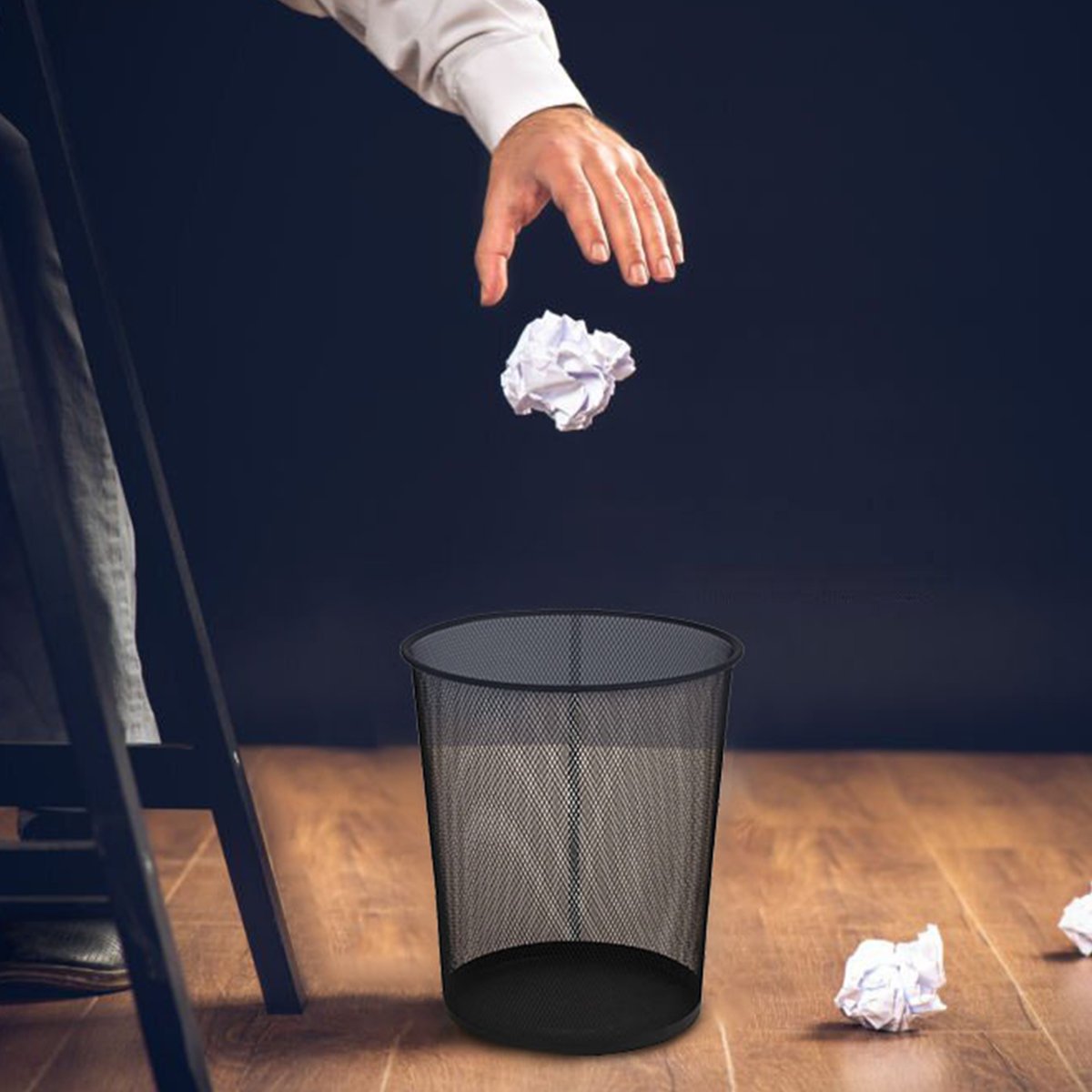 11 ΚΑΛΑΘΙ ΑΧΡΗΣΤΩΝ ΜΑΥΡΟ SL107 29,5Χ33,5 - Image 1