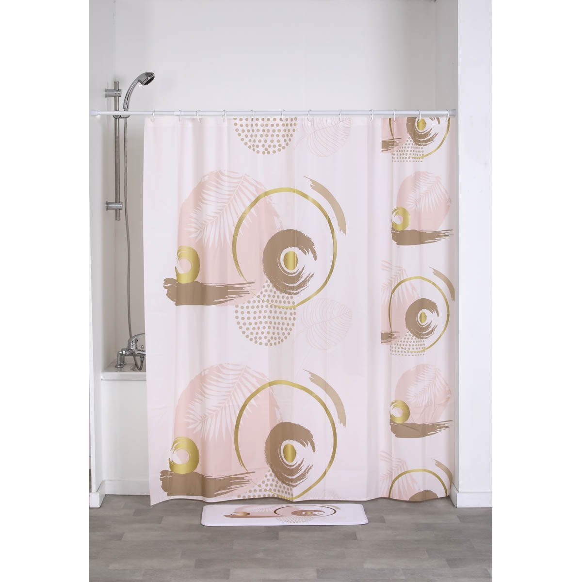 1338-1 Κουρτίνα peva 180x180cm - Image 1