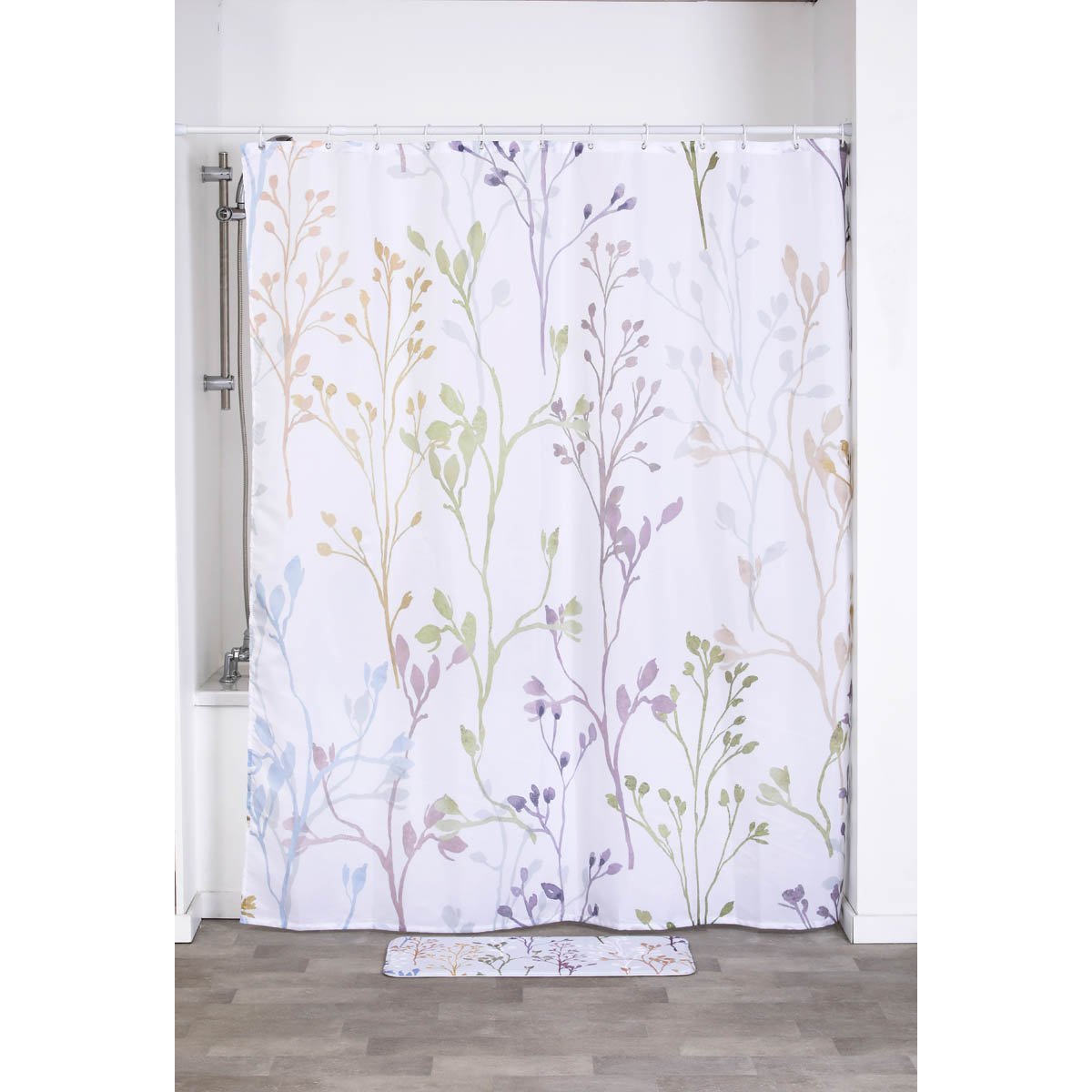 1341-1 Κουρτίνα μπάνιου polyester 180x200 cm - Image 1