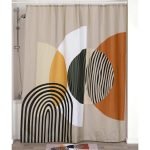 Κουρτίνα μπάνιου polyester 180×200 cm