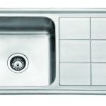 CORTINA FINOX ΝΕΡΟΧΥΤΗΣ - ST/ST 86*50*205  0,8mm 1ΓΟΥΡΝΑ+ΠΟΔΙΑ._