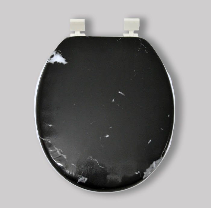 18 ΚΑΠΑΚΙ WC SOFT TAPALAG 13 ΜΑΥΡΟ 36Χ39 - Image 1