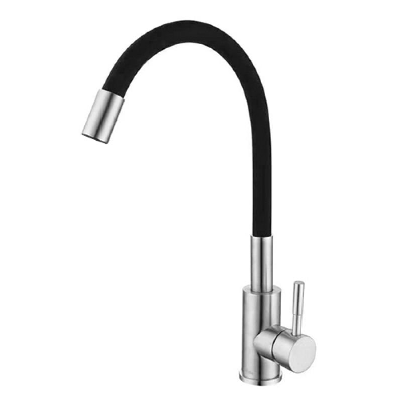 20-3112 BUONO- ΜΠΑΤΑΡΙΑ ΝΕΡΟΧΥΤΗ SS304 SATINE/BLACK ΡΟΥΞ - Image 1