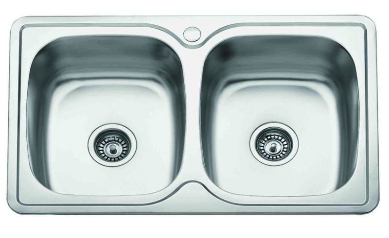 20-6100 ARCO HOTEL II - ΝΕΡΟΧΥΤΗΣ ΙΝΟΧ 82*50 cm - Image 1