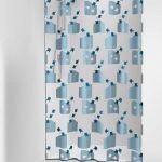 Tropic 180x200 blue κουρτίνα μπάνιου πλαστική Sealskin Elemental
