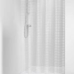 Tiles 180x200 white κουρτίνα μπάνιου πλαστική Sealskin Elemental
