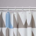 Nordic 180x200 light blue κουρτίνα μπάνιου πλαστική Sealskin - Image 2