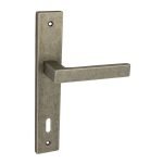 Πόμολο Πόρτας Κασσίτερος No 212 Πλάκα