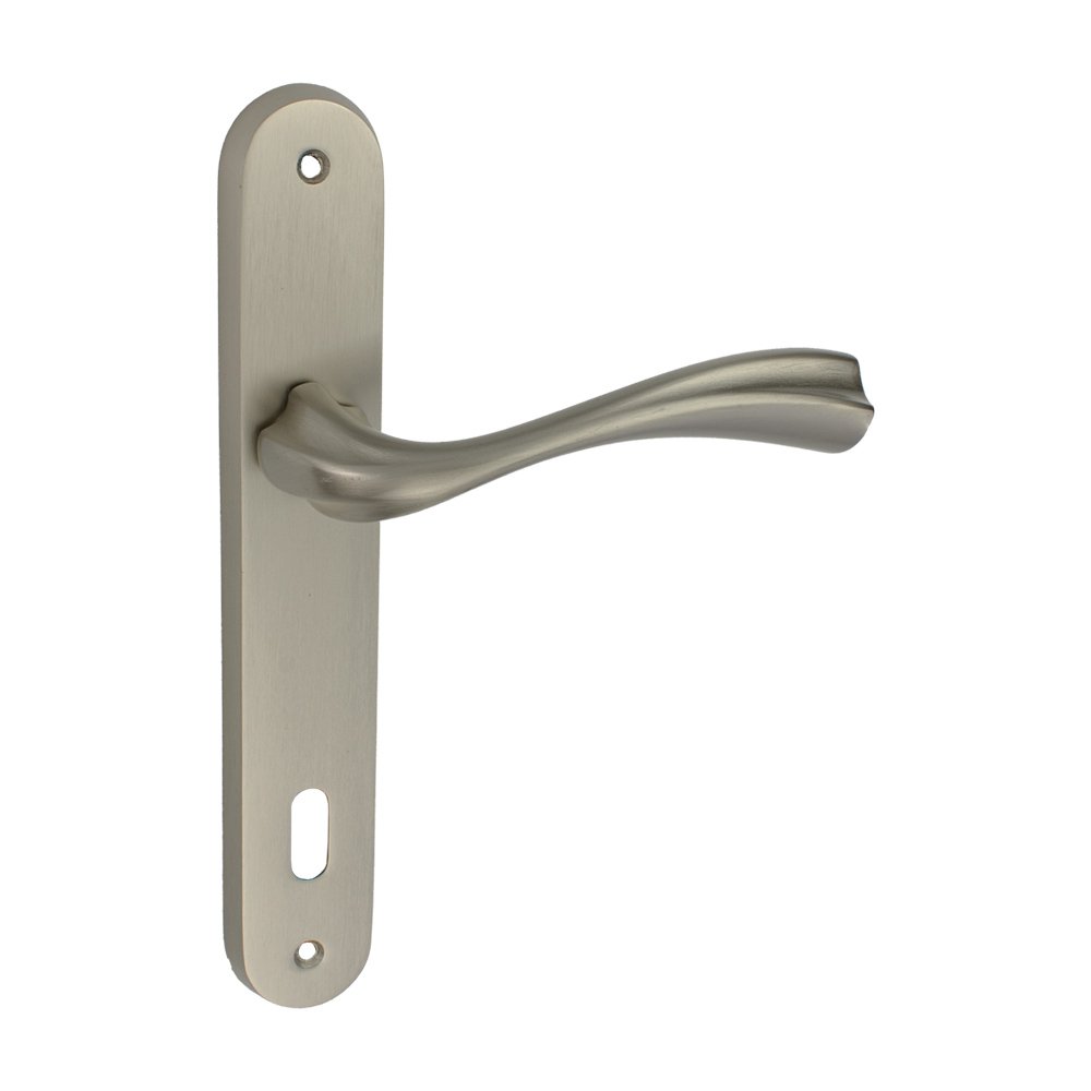 216 PL NM Πόμολο Πόρτας No 216 Πλάκα Νικελ Ματ