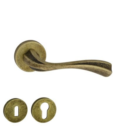 Πόμολο Πόρτας No 216 Ροζέτα Αντικέ