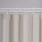 Granada 180x200 light grey κουρτίνα μπάνιου πλαστική Sealskin - Image 2