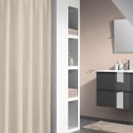 Granada 180x200 beige κουρτίνα μπάνιου πλαστική Sealskin