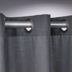 Coloris 180x200 grey κουρτίνα μπάνιου υφασμάτινη Sealskin - Image 2