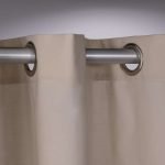 Coloris 180x200 ecru κουρτίνα μπάνιου υφασμάτινη Sealskin - Image 2