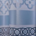 Marrakech 180x200 blue κουρτίνα μπάνιου υφασμάτινη Sealskin - Image 3