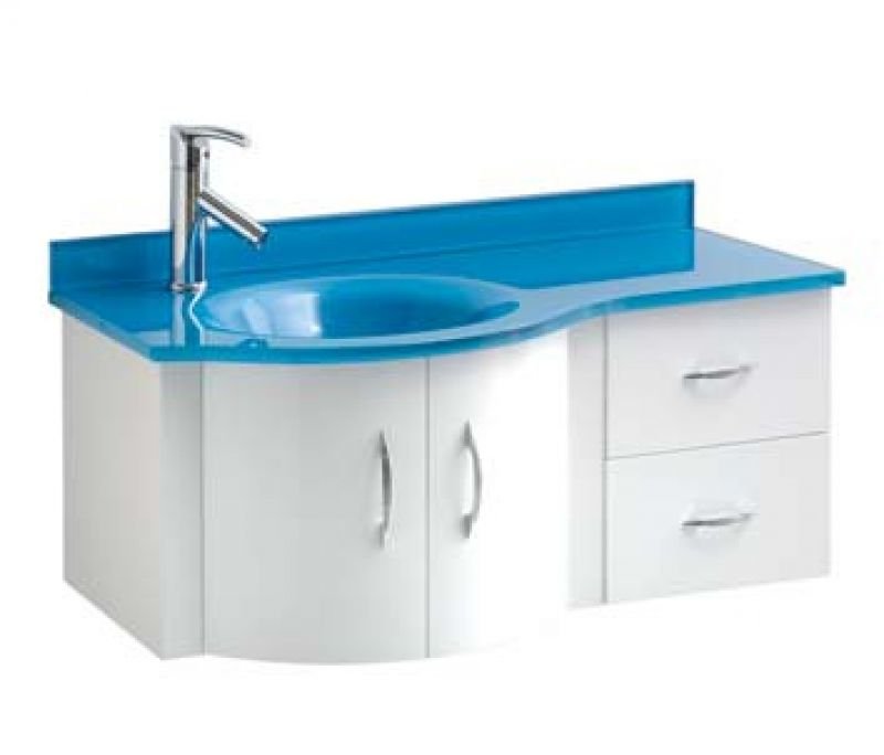 26-7025 MINERVA - ΝΙΠΤΗΡΑΣ - ΓΥΑΛΙ FROSTED BLUE - Image 1