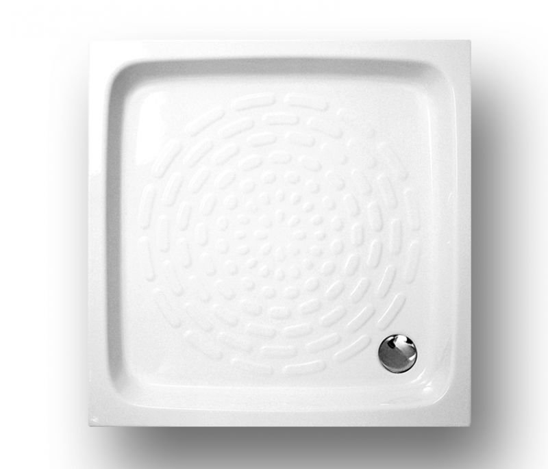 27-0450 ΤΕΤΡΑΓΩΝΗ 70Χ70cm ΝΤΟΥΖΙΕΡΑ ΛΕΥΚΗ - Image 1