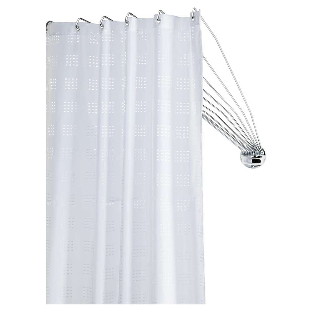 272226304-1 Umbrella chrome με 12 ακτίνες βραχίονας μπάνιου γωνιακός Sealskin - Image 1