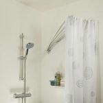 Umbrella chrome με 12 ακτίνες βραχίονας μπάνιου γωνιακός Sealskin - Image 5