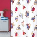 ΚΟΥΡΤΙΝΑ ΜΠΑΝΙΟΥ ΠΛΑΣΤΙΚΗ PEVA BEAR 180(Μ)X180(Υ)