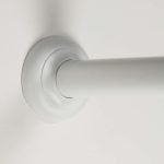 Rondalux white 90x90 Ø 28 mm βραχίονας μπάνιου γωνιακός Sealskin - Image 2