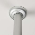 60 Ø 28 mm mat aluminum στήριγμα οροφής για βραχίονα μπάνιου γωνιακό Sealskin - Image 3