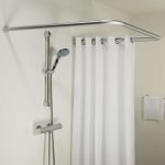 170x80 Ø 28 mm mat aluminum βραχίονας μπάνιου γωνιακός Sealskin - Image 2