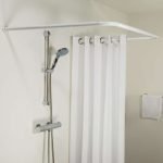 170x80 Ø 28 mm white βραχίονας μπάνιου γωνιακός Sealskin - Image 2