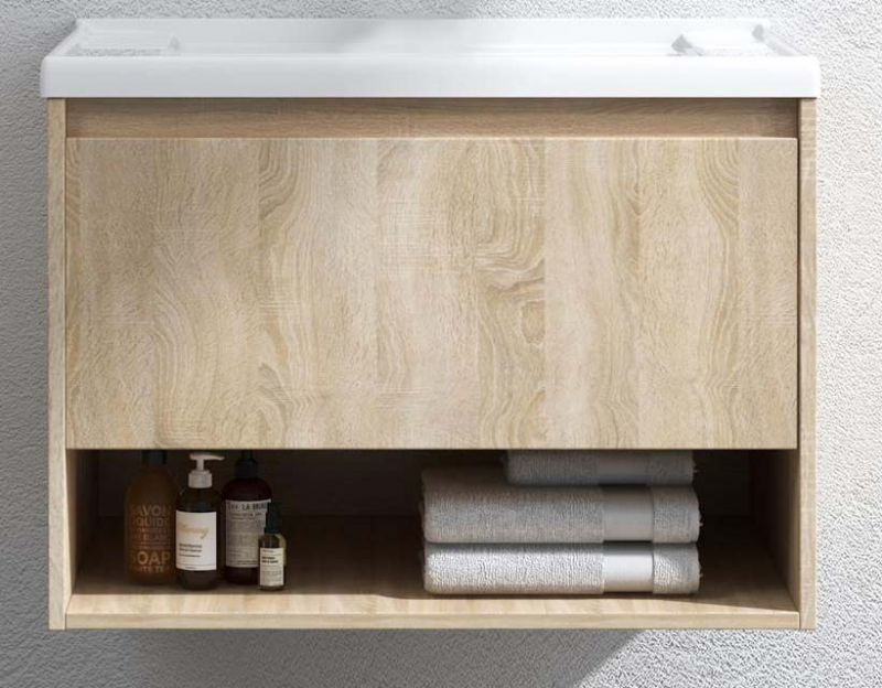 28-6047-1 AMBER - ΠΑΓΚΟΣ PVC ΣΧΕΤΟΣ 60*47 NATURAL WOOD - Image 1