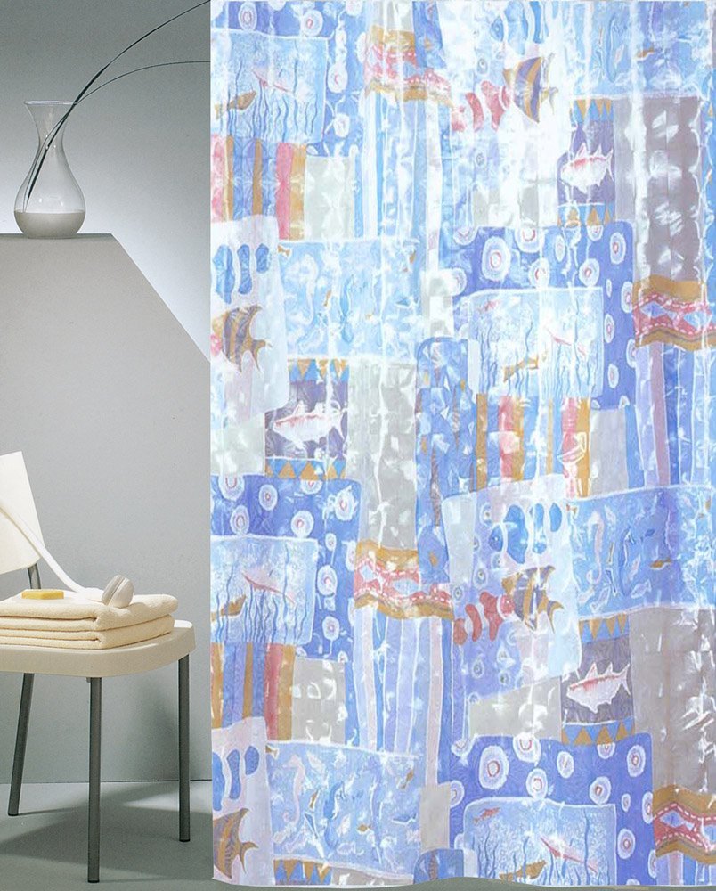 280 ΚΟΥΡΤΙΝΑ ΜΠΑΝΙΟΥ ΠΛΑΣΤΙΚΗ PEVA FERTILE 180(Μ)X180(Υ) - Image 1