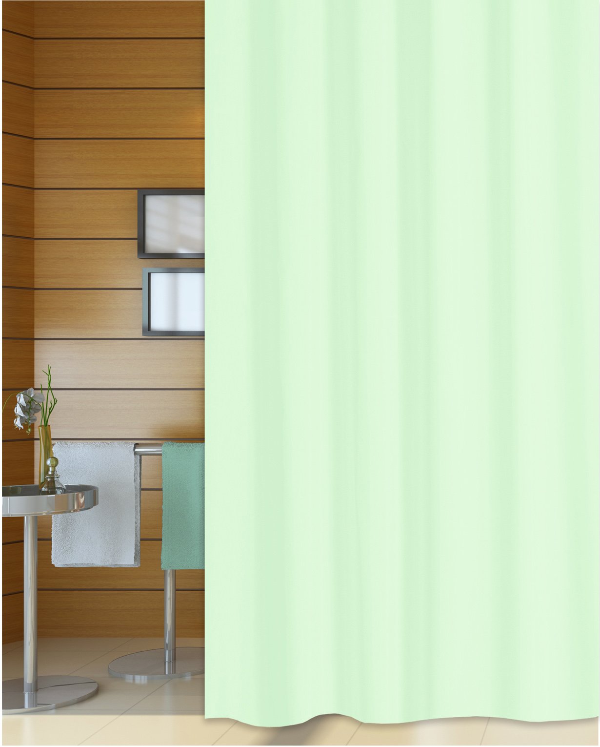 281 ΚΟΥΡΤΙΝΑ ΜΠΑΝΙΟΥ ΠΛΑΣΤΙΚΗ LINER ΒΕΡΑΜΑΝ 180(Μ)X180(Υ) - Image 1