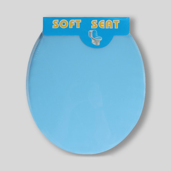 29-1 ΚΑΠΑΚΙ WC SOFT TAPALAG 11 ΜΠΛΕ 36(φ)x40(μ) - Image 1