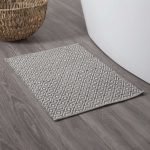 Trellis 60x90 grey πατάκι μπάνιου Sealskin - Image 3