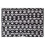 Trellis 60x90 black πατάκι μπάνιου Sealskin