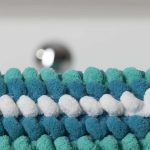 Bright 50x80 turquoise πατάκι μπάνιου Sealskin - Image 2