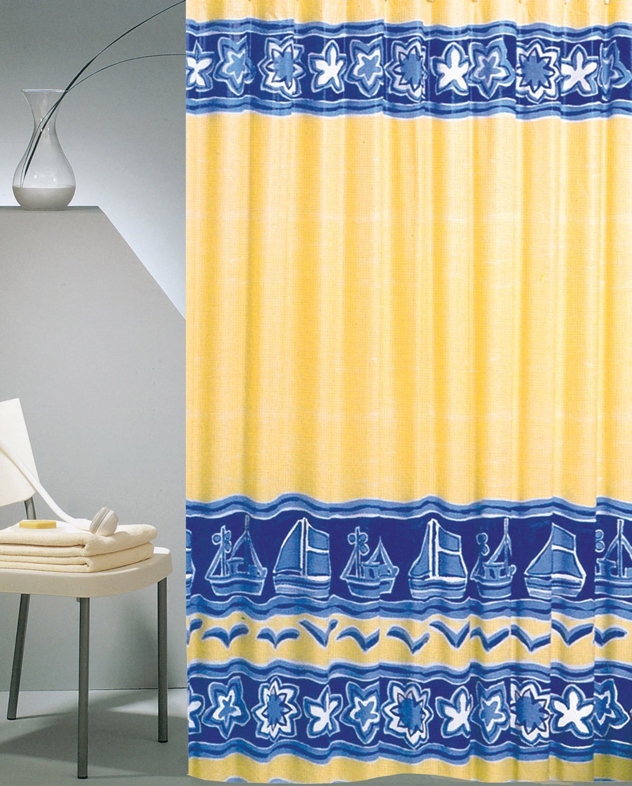 297 ΚΟΥΡΤΙΝΑ ΜΠΑΝΙΟΥ ΠΛΑΣΤΙΚΗ PEVA RS-399 180(Μ)X180(Υ) - Image 1