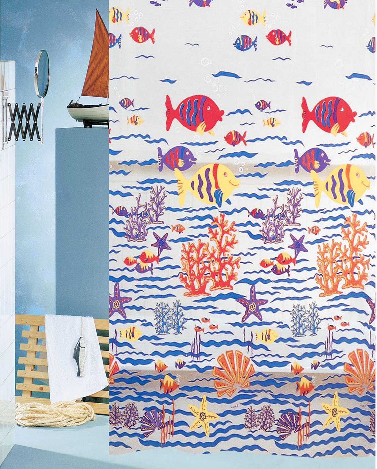 299 ΚΟΥΡΤΙΝΑ ΜΠΑΝΙΟΥ ΠΛΑΣΤΙΚΗ RS-537 180(Μ)X180(Υ) - Image 1