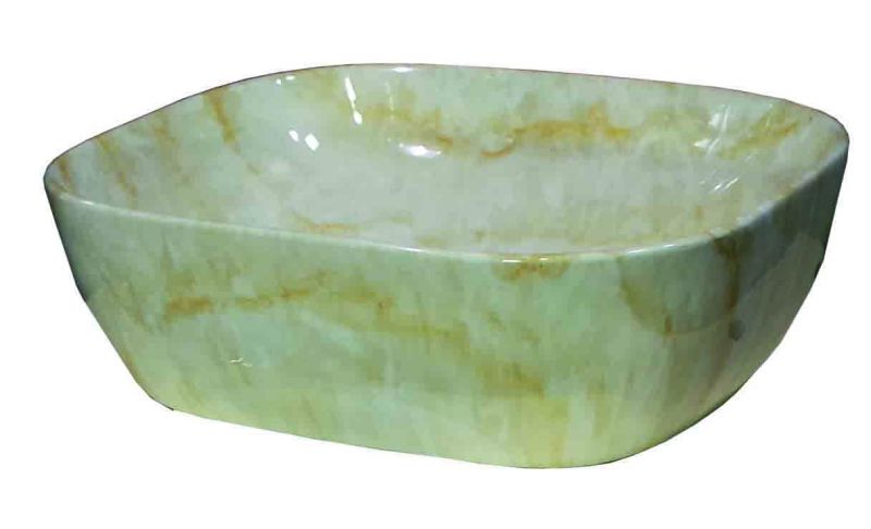 30-8417 MIMOZA-ΜΠΕΖ*ΛΕΥΚΟ ΤΥΠΟΥ ΜΑΡΜΑΡ- ΝΙΠΤΗΡΑΣ 49*395*15_ - Image 1