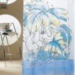 ΚΟΥΡΤΙΝΑ ΜΠΑΝΙΟΥ ΠΛΑΣΤΙΚΗ PEVA SS-575 180(Μ)X200(Υ)