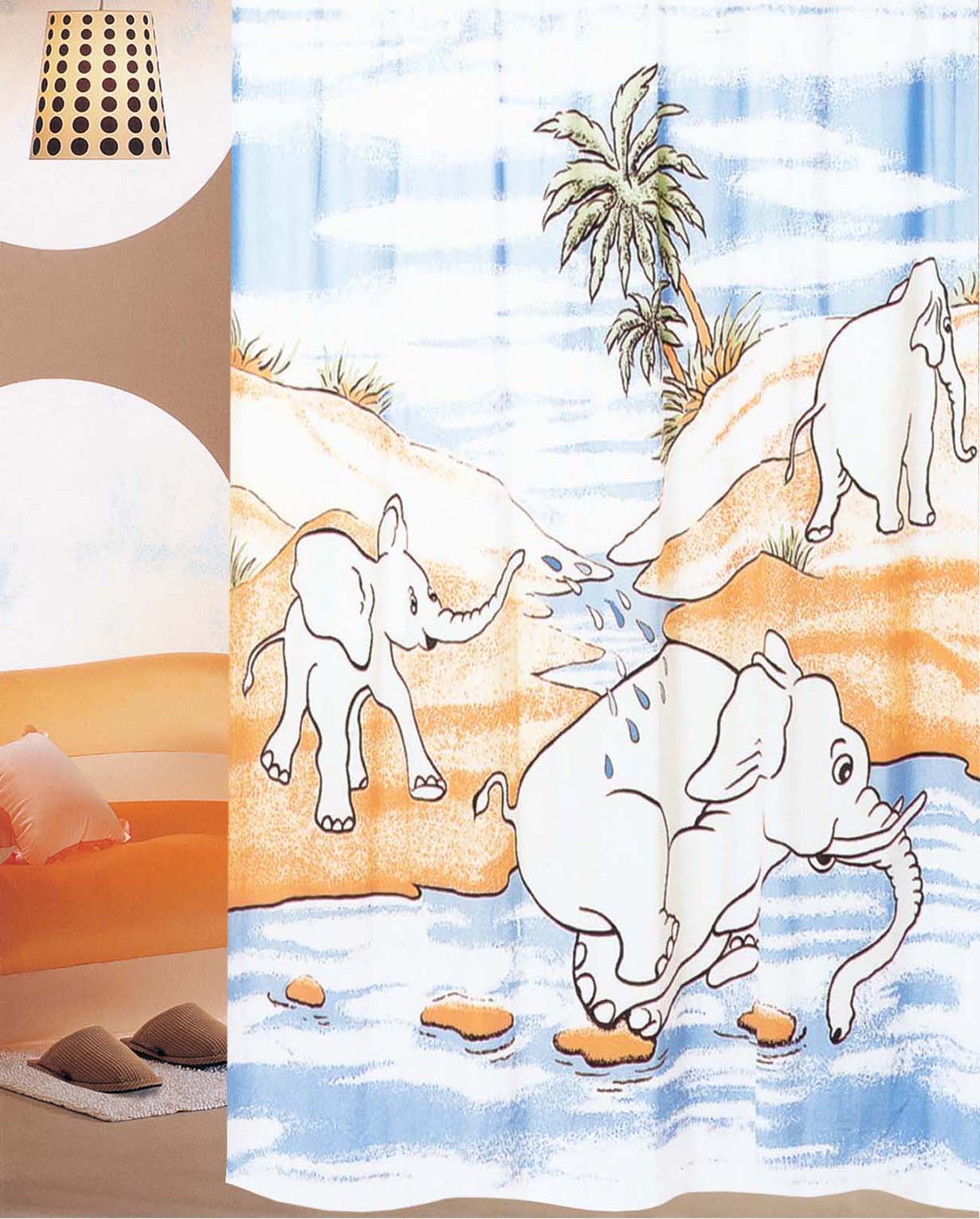 306 ΚΟΥΡΤΙΝΑ ΜΠΑΝΙΟΥ ΠΛΑΣΤΙΚΗ PEVA SS-607 180(Μ)X200(Υ) - Image 1