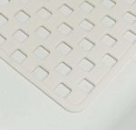 Doby 50x50 white αντιολισθητικό ταπέτο ντουζιέρας Sealskin - Image 2