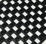 Doby 50x50 black αντιολισθητικό ταπέτο ντουζιέρας Sealskin - Image 3