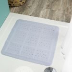 Unilux 55x55 blue αντιολισθητικό ταπέτο ντουζιέρας Sealskin - Image 4