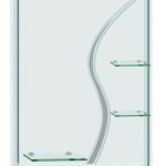 RAFATO  ΚΑΘΡΕΦΤΗΣ ΓΚΡΙ DECO/80*60 ΜΕ ΕΤΑΖΕΡΕΣ