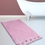 ΠΑΤΑΚΙ ΜΠΑΝΙΟΥ #270 LACE ΑΠΑΛΟ ΡΟΖ 50X80